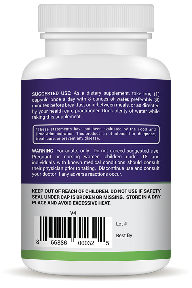 Helivin Zeolite Veggie Capsules – No Magnesium Stearate or Other Fillers